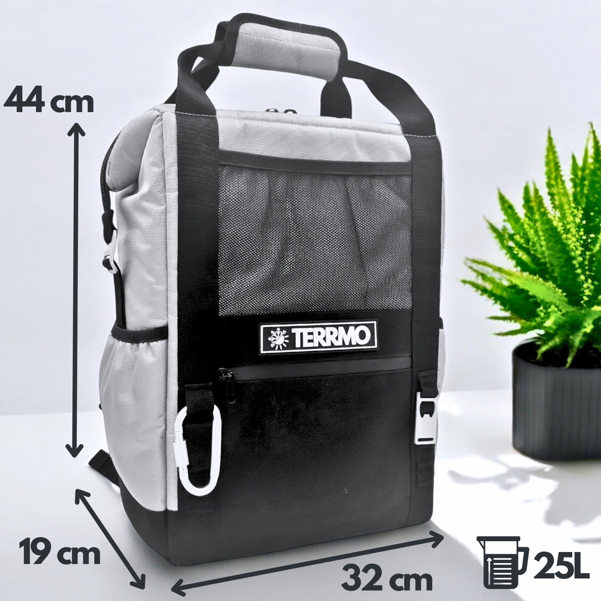 Abmessungen des TERRMO Kühlrucksacks