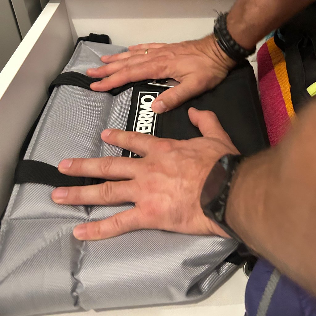 TERRMO EPIC 5 Kühltasche, gefaltet und komprimiert zur Aufbewahrung