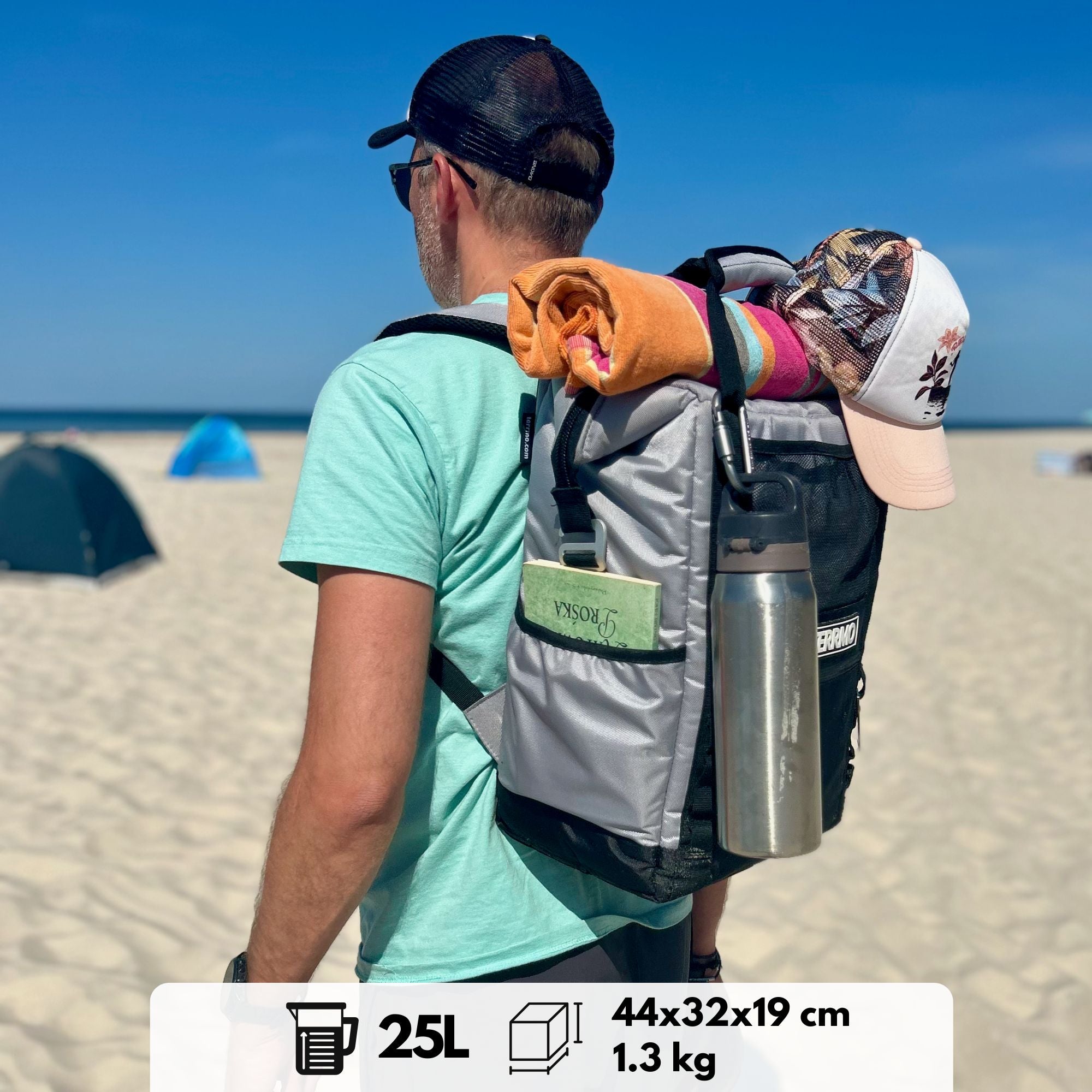 25-Liter-Rucksack-Kühltasche für Reisen