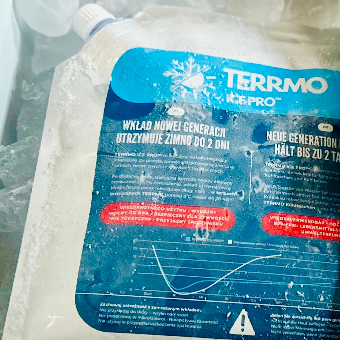 TERRMO huge ice pack in freezer